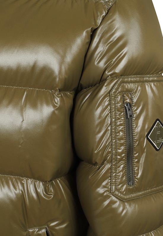26FW 에르노 마야 후드 쇼트 다운 재킷 PI001416U 12973 7740 VERDE MILITARE - HERNO