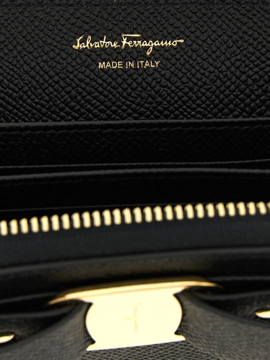 26FW 살바토레 페라가모 명함지갑 725290NERO Black - SALVATORE FERRAGAMO