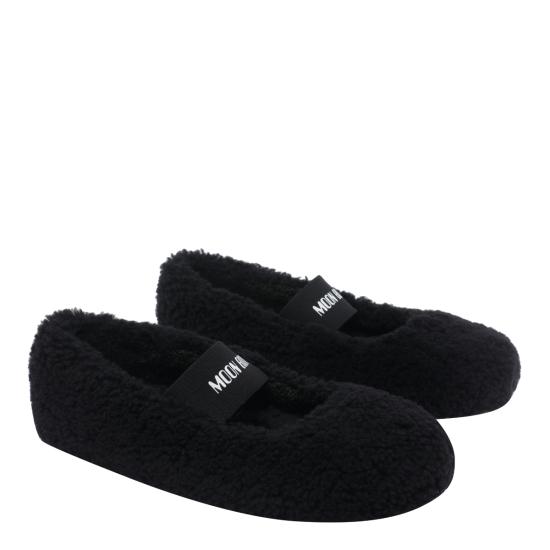 26FW 문부츠 플랫 슈즈 2400010 N001 BLACK - MOON BOOT