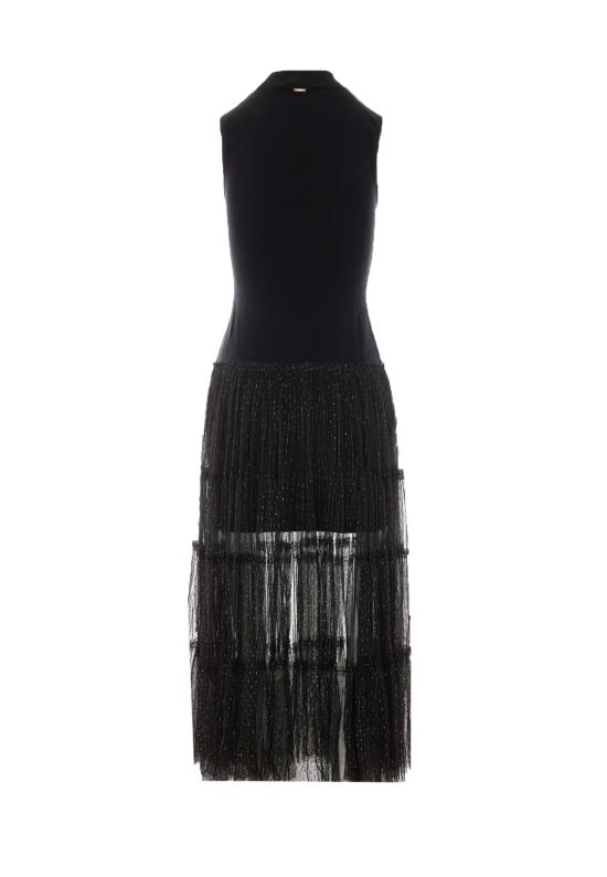 26FW 트윈셋 미디 원피스 262TT3421 00006 BLACK - TWINSET
