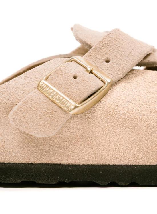 26FW 버켄스탁 보스턴 스웨이드 레더 1030883 SANDCASTLE - BIRKENSTOCK