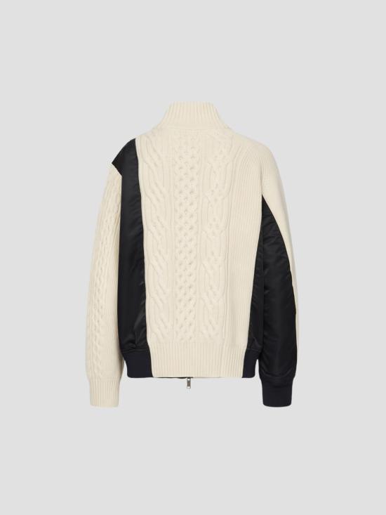 26FW 사카이 자켓 2608720 187 OFF WHT KHK - SACAI