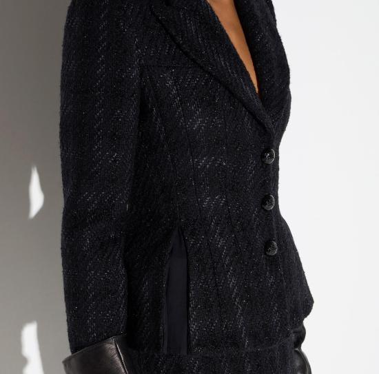 26FW 엘리자베타프랜치 자켓 GI28867E2 110 NERO - ELISABETTA FRANCHI