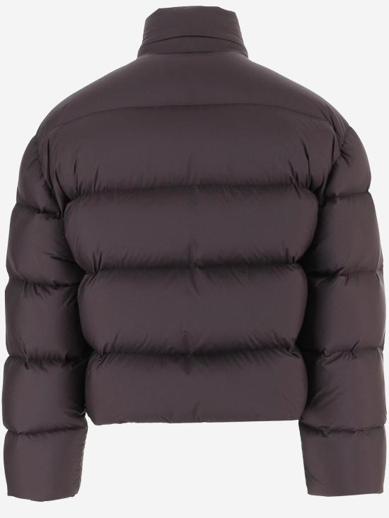 26FW 구찌 라이트웨이트 패디드 폴리에스터 집 자켓 A0090HZAVMJ 2206 DEEP CHOCOLATE - GUCCI