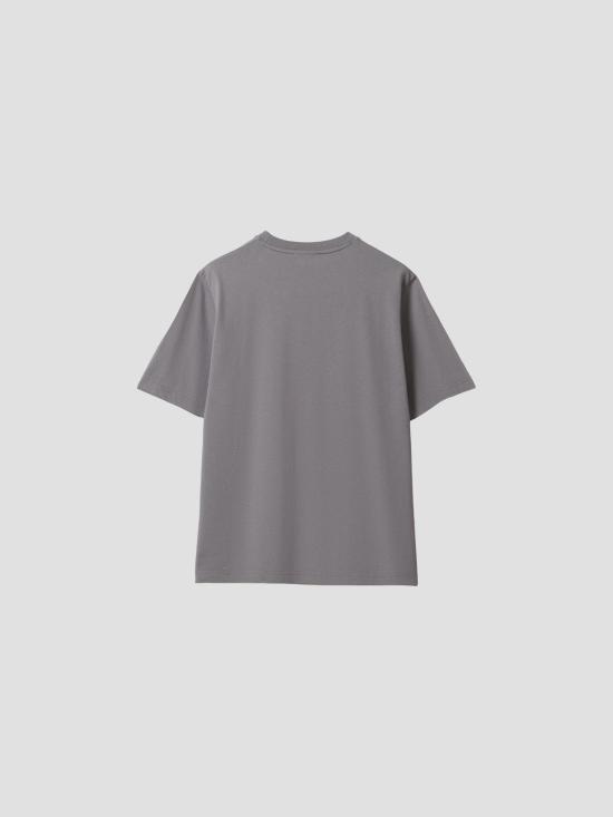 26FW 메종키츠네 반팔 티셔츠 MRMJT37KJ7025 0585 STONE GREY - MAISON KITSUNE
