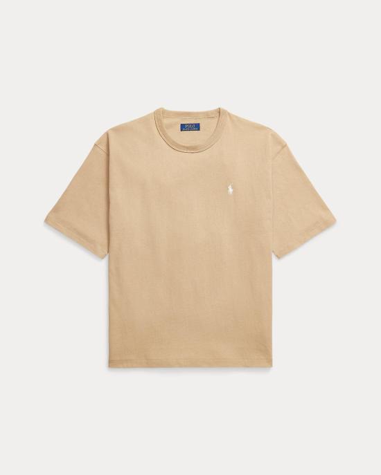 26FW 폴로 랄프로렌 반팔 티셔츠 710A12979012 250 VINTAGE KHAKI