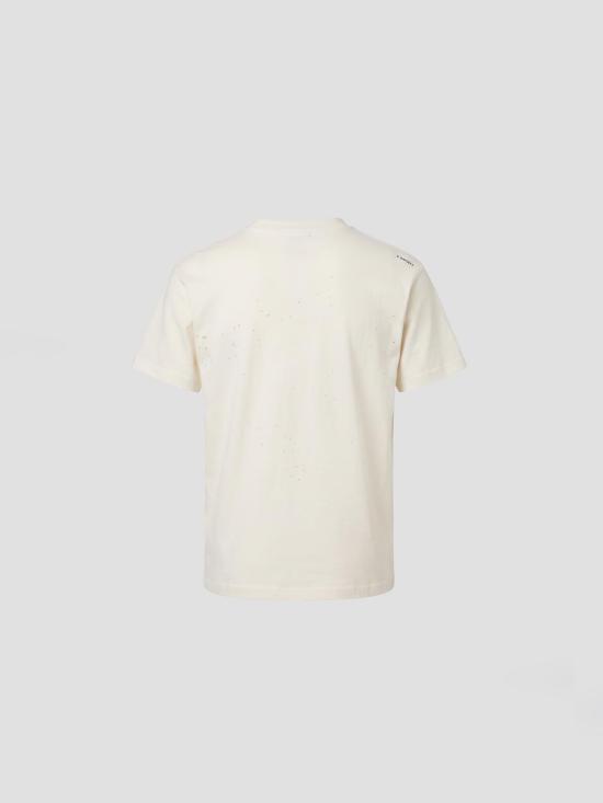 26FW 새티스파이 모스테크 티셔츠 1100611108 11108 OFF WHITE WA - SATISFY