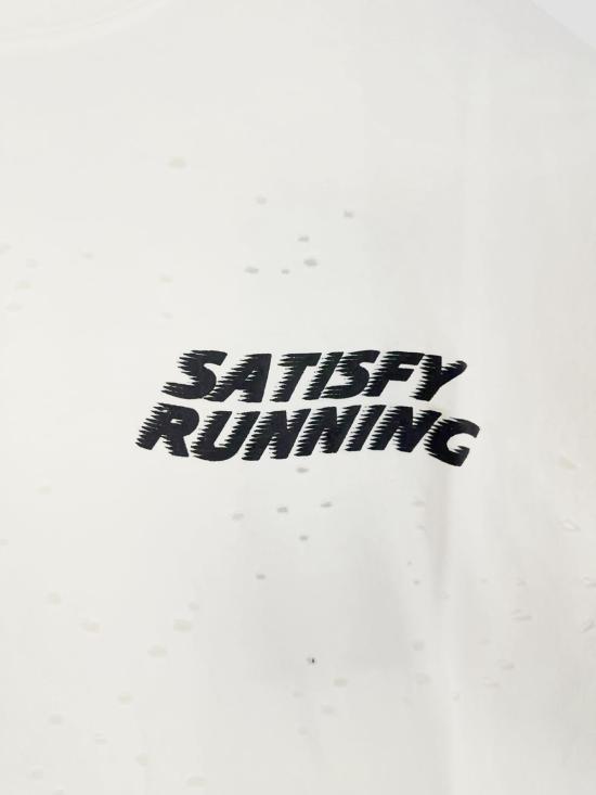 26FW 새티스파이 모스테크 티셔츠 1100611108 11108 OFF WHITE WA - SATISFY