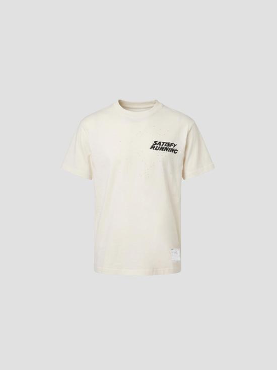26FW 새티스파이 모스테크 티셔츠 1100611108 11108 OFF WHITE WA