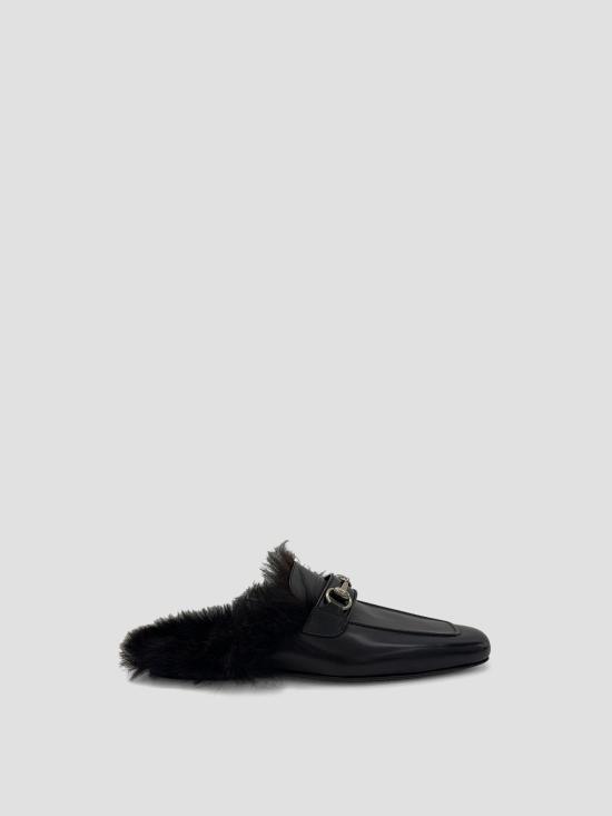 26FW 구찌 카사노바 홀스빗 가죽 슬리퍼 카사노바 홀스빗 가죽 슬리퍼 A005GQAAG9B 1000 BLACK