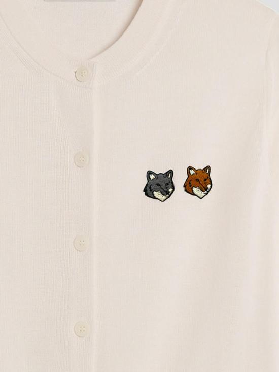 26FW 메종키츠네 스웨터 MRWKC09KT1181 P702 LATTE - MAISON KITSUNE