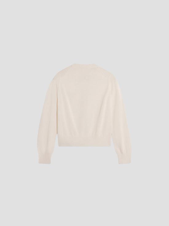26FW 메종키츠네 스웨터 MRWKC09KT1181 P702 LATTE - MAISON KITSUNE