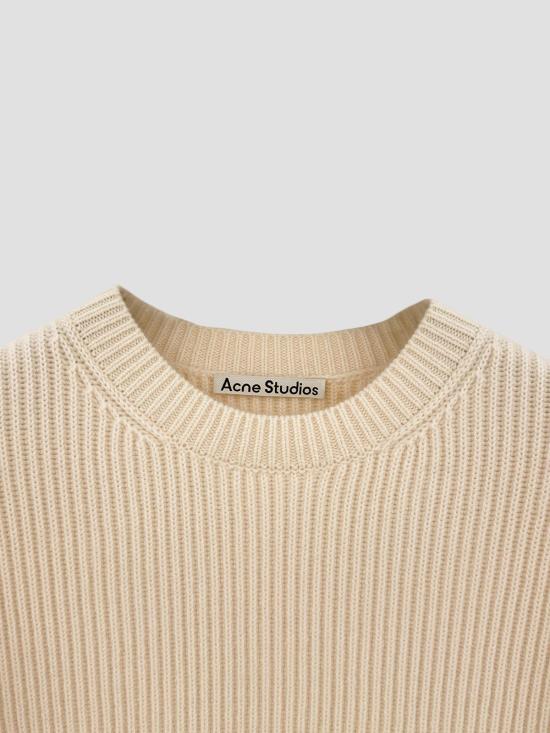 26FW 아크네 스튜디오 스웨터 B60422 AEG OFF WHITE - ACNE STUDIOS