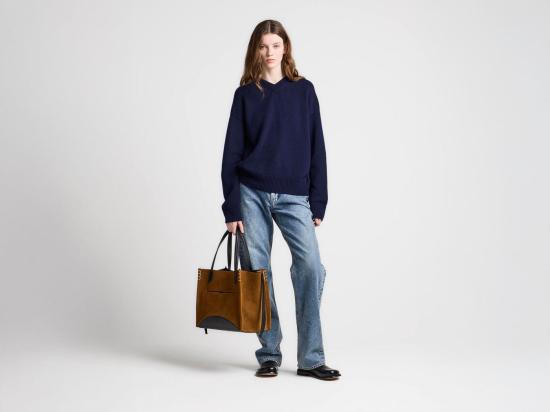 26FW JW앤더슨 스웨터 KW1553YN0472 888 NAVY - JW ANDERSON