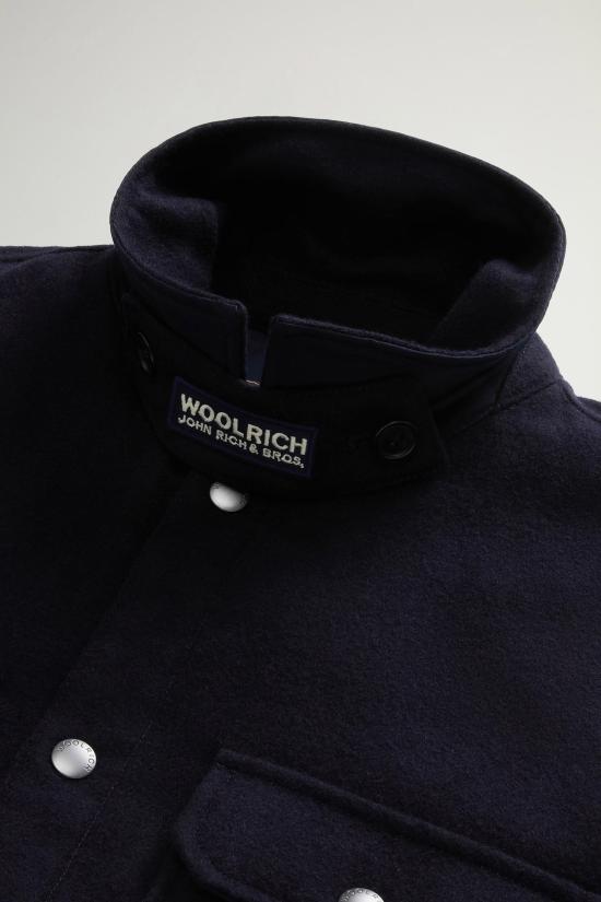 26FW 울리치 자켓 CFWOOS2045MBUT3190 3989 MELTON BLUE - WOOLRICH
