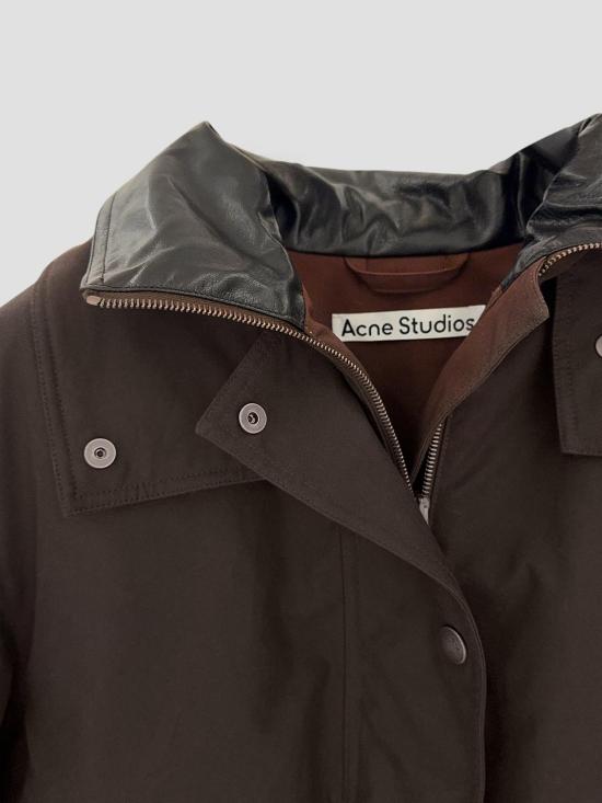 26FW 아크네 스튜디오 자켓 A90737 ADM DARK BROWN - ACNE STUDIOS