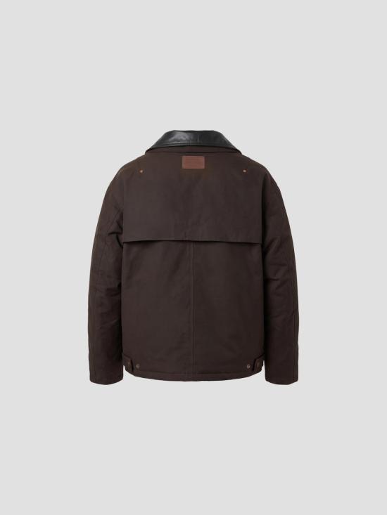 26FW 아크네 스튜디오 자켓 A90737 ADM DARK BROWN - ACNE STUDIOS