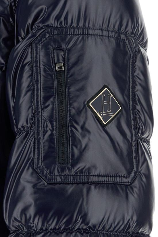 26FW 에르노 마야 후드 쇼트 다운 재킷 마야 후드 쇼트 다운 재킷 PI001416U12973 9200 BLU NAVY - HERNO