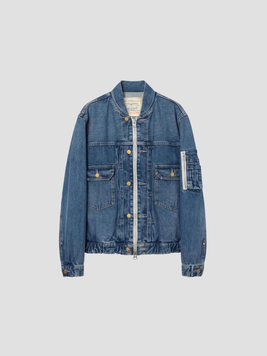 26FW 사카이 자켓 2604006M 401 BLUE