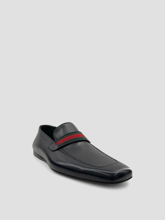 26FW 구찌 로퍼 A009XQAAHFT 1060 BLACK VRV - GUCCI