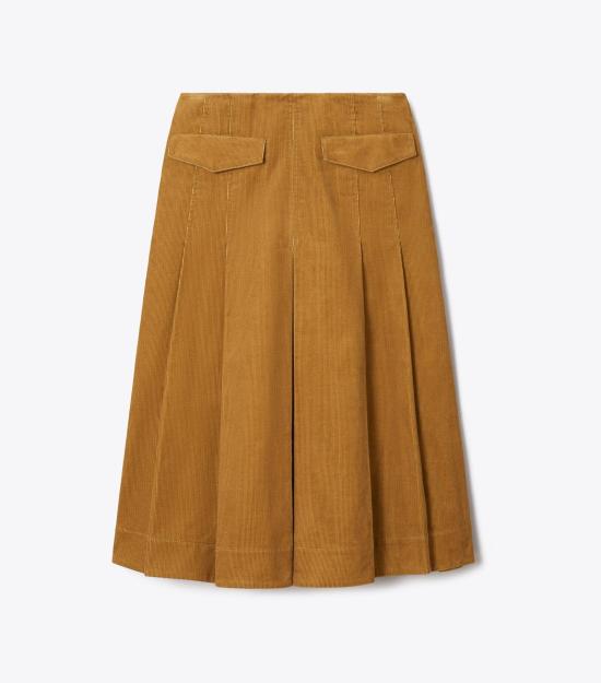26FW 토리버치 스커트 185588 291 TERRACOTTA