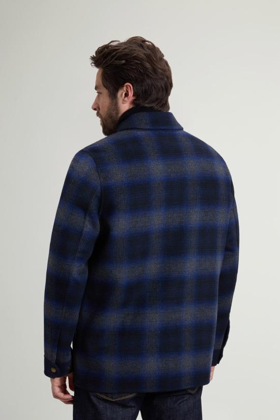 26FW 울리치 자켓 CFWOOU2185MRUT5417 30037 BLUE CHECK - WOOLRICH