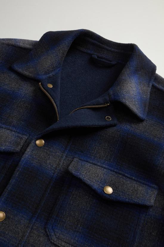26FW 울리치 자켓 CFWOOU2185MRUT5417 30037 BLUE CHECK - WOOLRICH
