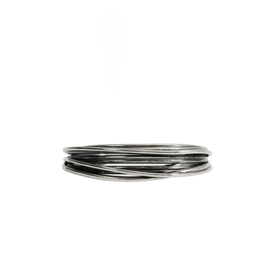 26FW 판코네시 주얼리 F26WR003S BRSLV BURNISHED SILVER - PANCONESI