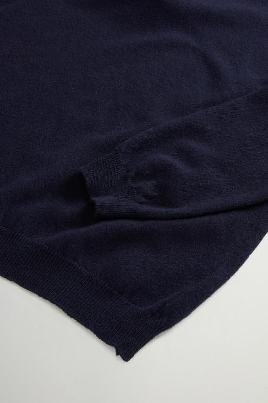 26FW 울리치 스웨터 CFWOKN2063MRUF5094 3989 MELTON BLUE - WOOLRICH
