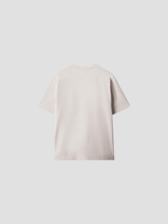26FW 메종키츠네 반팔 티셔츠 MRMJT37KJ7025 0548 MOON BEIGE - MAISON KITSUNE