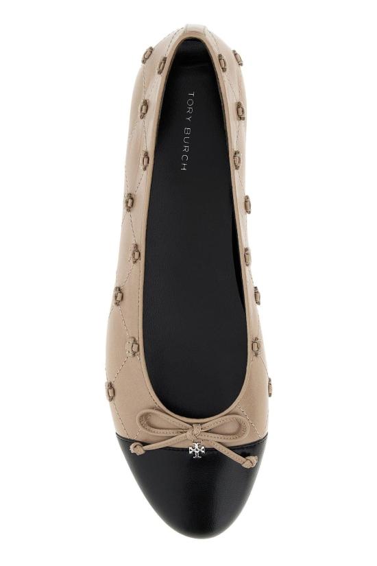 26FW 토리버치 슈즈 187846 016 SOFT CEMENT PERFECT BLACK - TORY BURCH