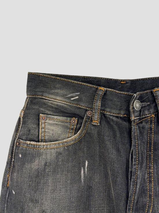26FW 아크네 스튜디오 2021F 레귤러 핏 데님 팬츠 A00513 900 BLACK - ACNE STUDIOS