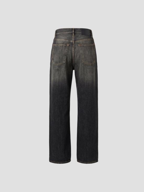 26FW 아크네 스튜디오 2021F 레귤러 핏 데님 팬츠 A00513 900 BLACK - ACNE STUDIOS