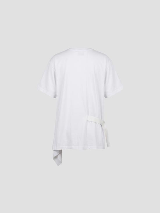 26FW 사카이 반팔 티셔츠 2608753 101 WHITE - SACAI