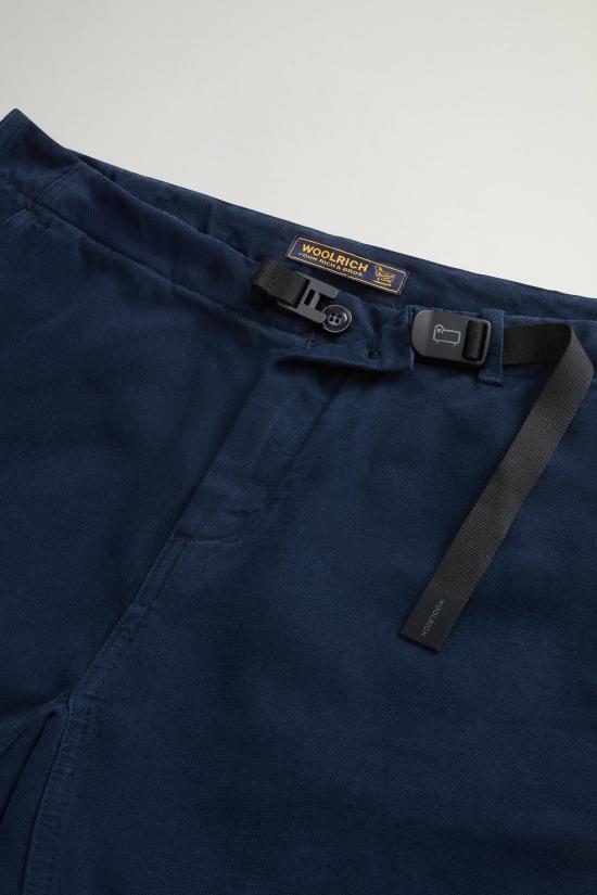 26FW 울리치 스트레이트 팬츠 CFWOTR2043MRUT5520 3989 MELTON BLUE - WOOLRICH