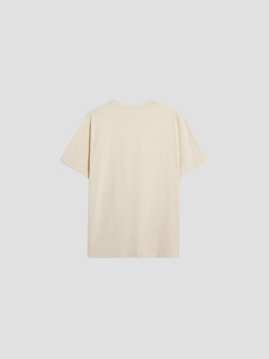 26FW 메종키츠네 반팔 티셔츠 MRMJT32KJ7025 P702 LATTE - MAISON KITSUNE