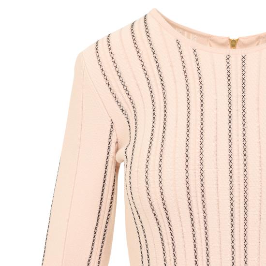26FW 엘리자베타프랜치 숏 원피스 AM39Q67E2 EM3 NUDE NERO - ELISABETTA FRANCHI