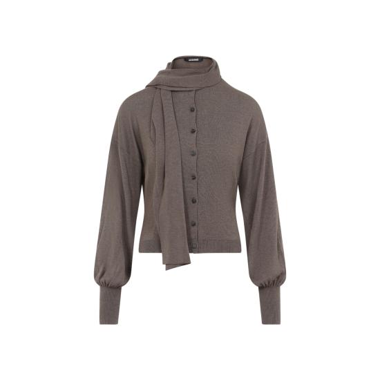 26FW 자크뮈스 스웨터 CDW00839AK00342 850 BROWN
