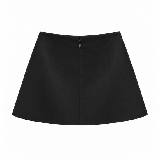26FW 워드로브NYC 숏 스커트 W3044R23WO BLK BLACK - WARDROBE.NYC