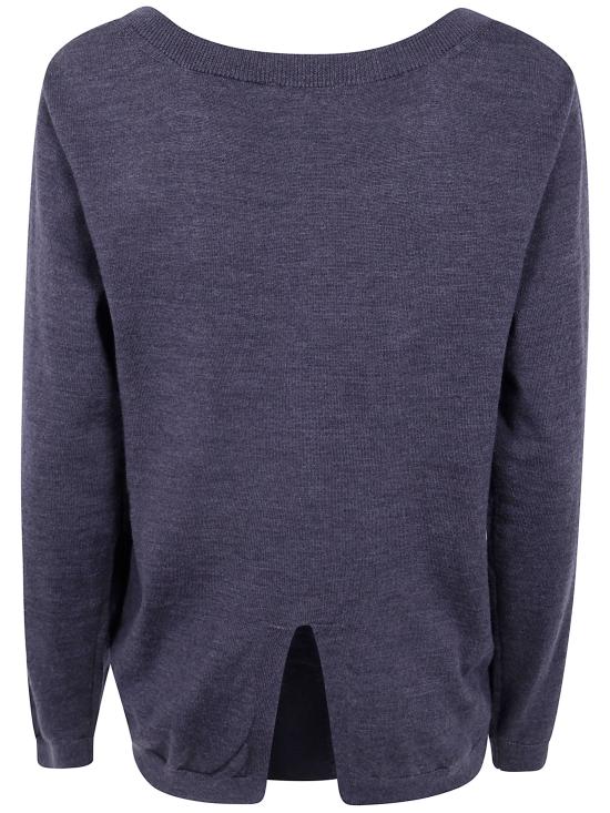 26FW 세미쿠튀르 가디건 S6WA43 Y51 ANTHRACITE - SEMI-COUTURE