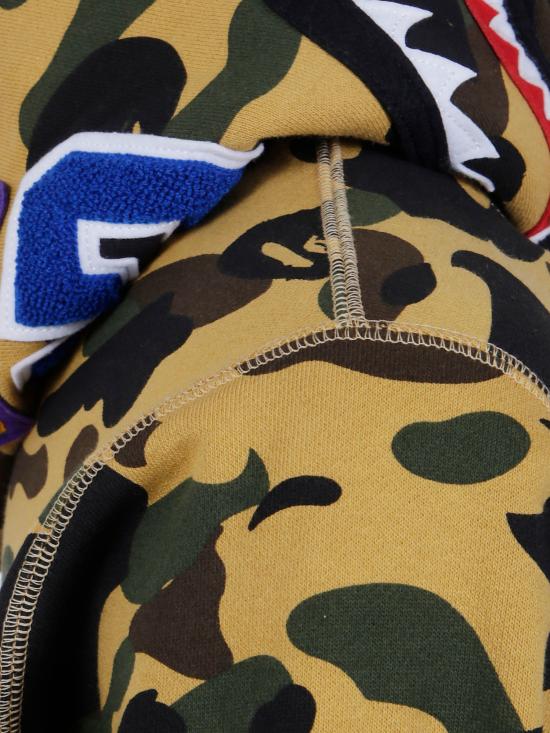 26FW 베이프 후드 티셔츠 001ZPM801012M YELLOW - BAPE