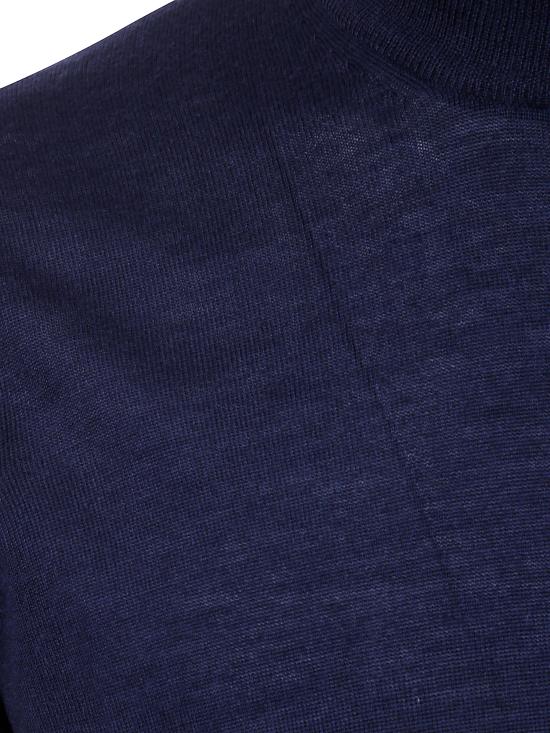 26FW 그랑싸쏘 터틀넥 57107 13190 598 DARK BLUE - GRAN SASSO