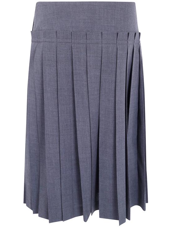 26FW 아미 미디 스커트 USK483 WV0211 A189 CHARCOAL - AMI