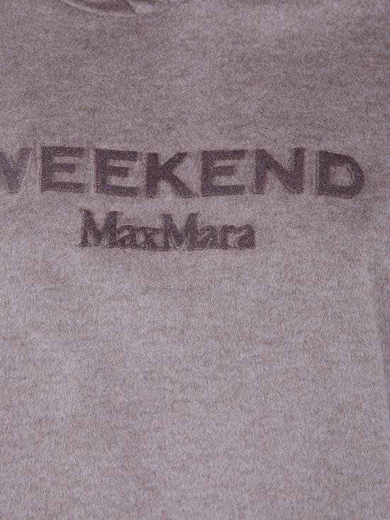 26FW 위켄드막스마라 긴팔 티셔츠 2625926012600 002 BROWN MELANGE - WEEKEND MAX MARA