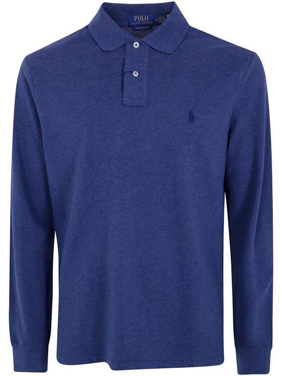 26FW 폴로 랄프로렌 클래식 핏 코튼 폴로 셔츠 710 680 790 502 DERBY BLUE HEATHER