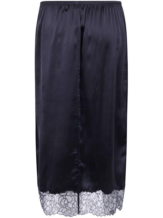 26FW 세미쿠튀르 미디 스커트 Y6WI30 Y69 BLACK - SEMI-COUTURE