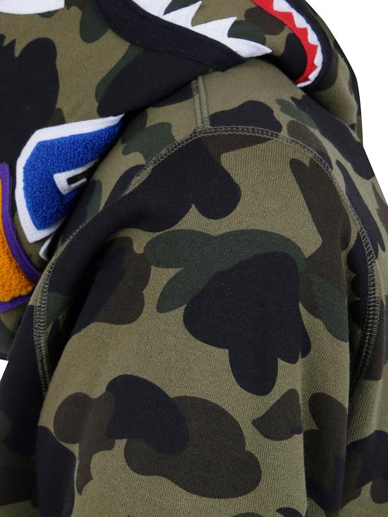 26FW 베이프 후드 티셔츠 001ZPM801012M GREEN - BAPE