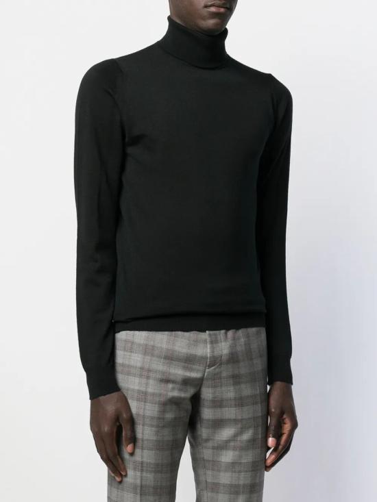 26FW 존스메들리 스웨터 CONNELL BLACK - JOHN SMEDLEY