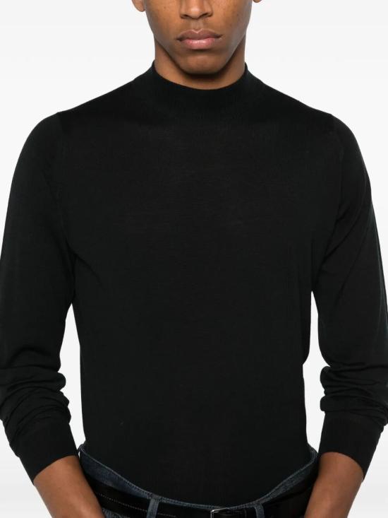 26FW 존스메들리 스웨터 HARCOURT BLACK - JOHN SMEDLEY