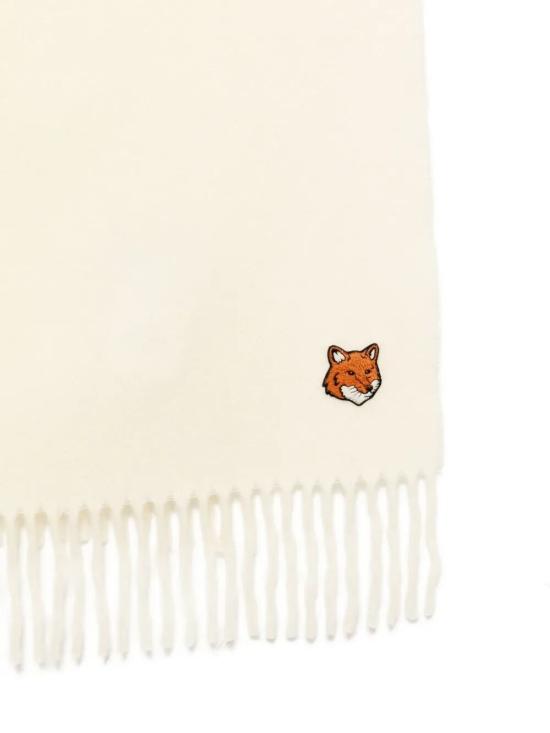 26FW 메종키츠네 폭스 헤드 스카프 PM06201WB0044 P205 PAPER - MAISON KITSUNE